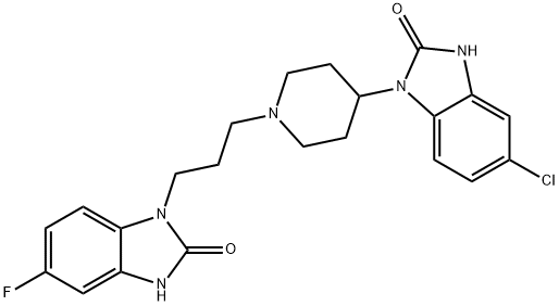 氟美立酮 结构式