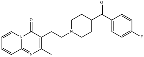 哌南氟酮 结构式
