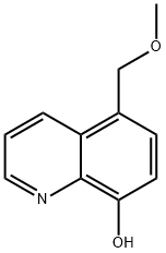 5-甲氧基甲基-喹啉-8-醇 结构式