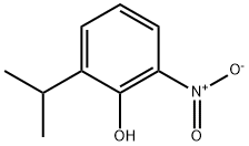 2-异丙基-6-硝基苯酚 结构式