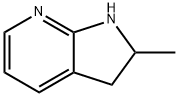 2-甲基-2,3-二氢-1H-吡咯并[2,3-B]吡啶 结构式