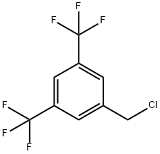 3,5-双三氟甲基苄基氯 结构式