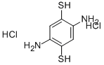 2,5-二氨基-1,4-苯二噻吩二盐酸盐 结构式