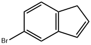 5-溴-1H-茚 结构式