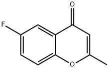 6-氟-2-甲基色酮 结构式