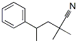 Α,Α,Γ-三甲基苯丁腈 结构式