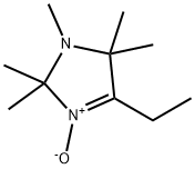 1,2,2,5,5-PENTAMETHYL-4-ETHYL-3-IMIDAZOLINE-3-OXIDE 结构式