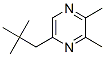 Pyrazine, 5-(2,2-dimethylpropyl)-2,3-dimethyl- (9CI) 结构式