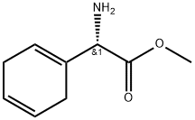 1,4-Cyclohexadiene-1-aceticacid,alpha-amino-,methylester,(S)-(9CI) 结构式