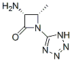 2-Azetidinone,3-amino-4-methyl-1-(1H-tetrazol-5-yl)-,cis-(9CI) 结构式