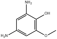 Phenol, 2,4-diamino-6-methoxy- (9CI) 结构式