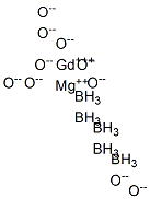 pentaboron gadolinium(3+) magnesium decaoxide 结构式