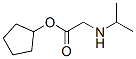 Glycine, N-(1-methylethyl)-, cyclopentyl ester (9CI) 结构式