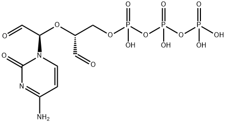 胞苷5-三磷酸高碘酸氧化钠盐 90-95%(-20℃) 结构式