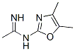 Ethanimidamide, N-(4,5-dimethyl-2-oxazolyl)- (9CI) 结构式