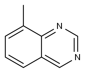 8-甲基喹唑啉 结构式