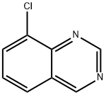 8-氯喹唑啉 结构式