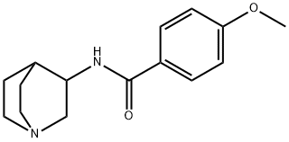 Benzamide, N-1-azabicyclo[2.2.2]oct-3-yl-4-methoxy- (9CI) 结构式