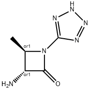 2-Azetidinone,3-amino-4-methyl-1-(1H-tetrazol-5-yl)-,trans-(9CI) 结构式