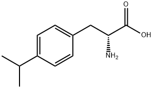 D-4-异丙苯基丙氨酸 结构式