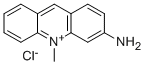 3-AMINO-10-METHYLACRIDINIUMCHLORIDE 结构式