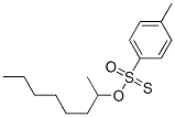 4-Methylbenzenesulfonothioic acid S-octyl ester 结构式