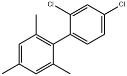 2',4'-Dichloro-2,4,6-trimethyl-1,1'-biphenyl 结构式