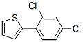 2-(2,4-Dichlorophenyl)thiophene 结构式