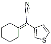cyclohexylidene(3-thienyl)acetonitrile 结构式
