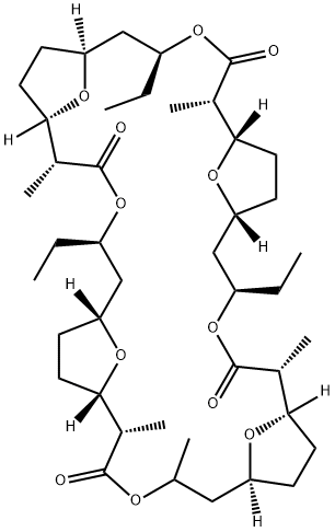 三活菌素 结构式