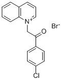 4''-CHLOROPHENACETYL QUINOLINE 结构式