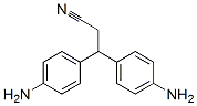 3,3-Bis(p-aminophenyl)propionitrile 结构式