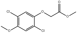 (2,5-Dichloro-4-methoxyphenoxy)acetic acid methyl ester 结构式