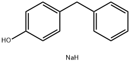 sodium p-benzylphenolate 结构式