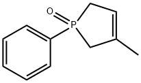2,5-二氢-3-甲基-1-苯基-1-氧化磷 结构式