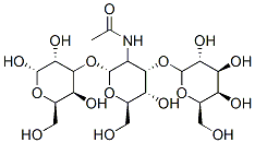 乳糖-N-丙糖II 结构式