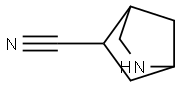 2-氮杂双环[2.2.1]庚烷-5-甲腈 结构式