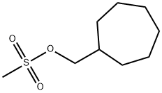 甲磺酸化环庚基甲基 结构式