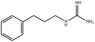 N-(3-PHENYL-PROPYL)-GUANIDINE 结构式