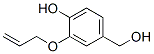 Benzenemethanol, 4-hydroxy-3-(2-propenyloxy)- (9CI) 结构式