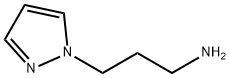 3 - (1H -吡唑- 1 -基)丙烷- 1 -胺 结构式