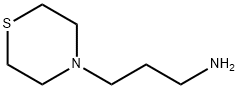 N-(3-AMINOPROPYL)-THIOMORPHOLINE 结构式