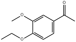 1-(4-ethoxy-3-methoxyphenyl)ethanone 结构式