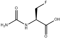 L-Alanine, N-(aminocarbonyl)-3-fluoro- (9CI) 结构式