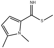 1H-Pyrrole-2-carboximidothioicacid,1,5-dimethyl-,methylester(9CI) 结构式