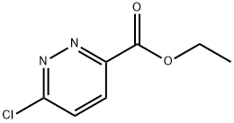 6-氯哒嗪3-羧酸乙酯 结构式