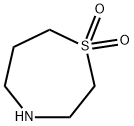 1,4-噻氮烷 1,1-二氧化物 结构式