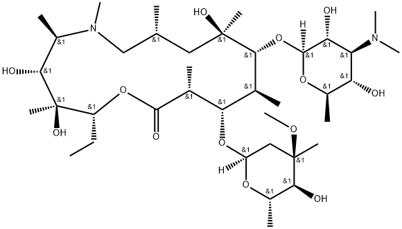 4'-Hydroxy AzithroMycin 结构式