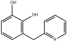 1,2-Benzenediol, 3-(2-pyridinylmethyl)- (9CI) 结构式