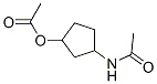 Acetamide, N-[3-(acetyloxy)cyclopentyl]- (9CI) 结构式